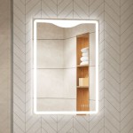 Зеркало Континент Amaze LED вертикальное